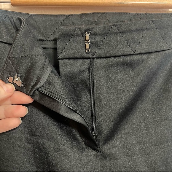 ICB New York Black Pants Moto Women’s Sz 8 Made In Japan Punk Whimsigoth Modern - Picture 11 of 11